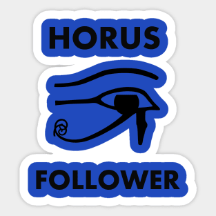 Horus Follower Sticker